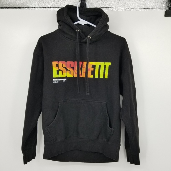 Unhappy by Lil Pump Esskeetit Long Sleeved Hooded Sweatshirt Size Medium - Picture 1 of 6